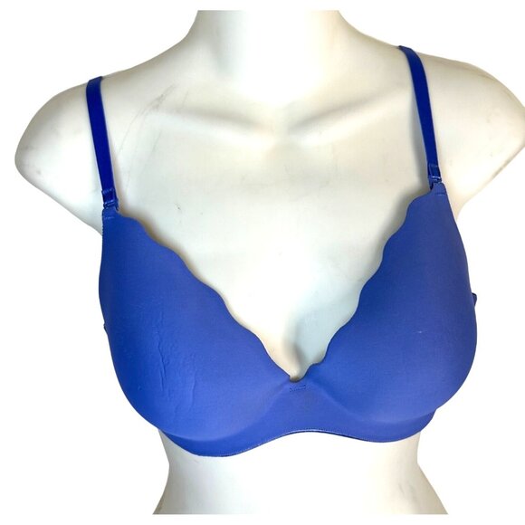 Womens B. Temptd Blue T-Shirt Bra 32D - Picture 1 of 8